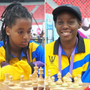 15 year old Segan and 17 year old Gabriela from Barbados