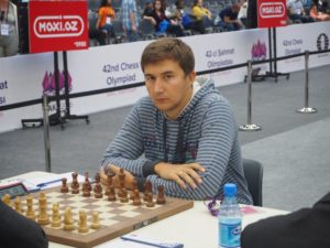 Karjakin at the 42nd Olympiad