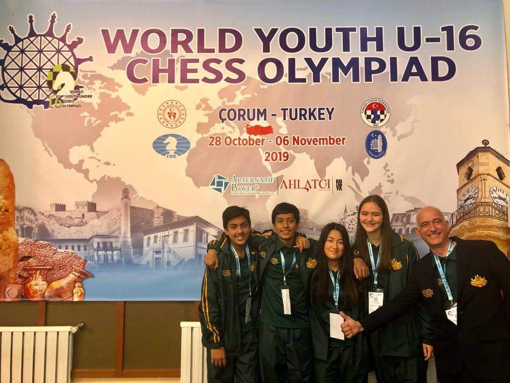 FIDE World Youth U16 Olympiad - ROUND 1 